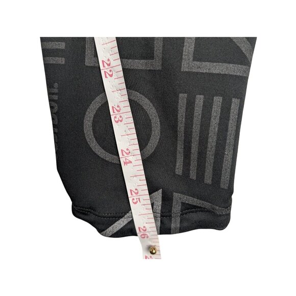 Nike Dri-Fit Leggings Black Power Epic Lux Womens Small Reflective Print Running - Picture 5 of 11